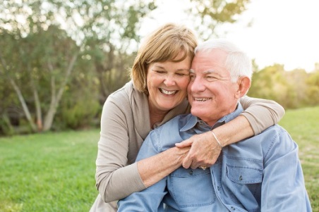photo of older couple smiling